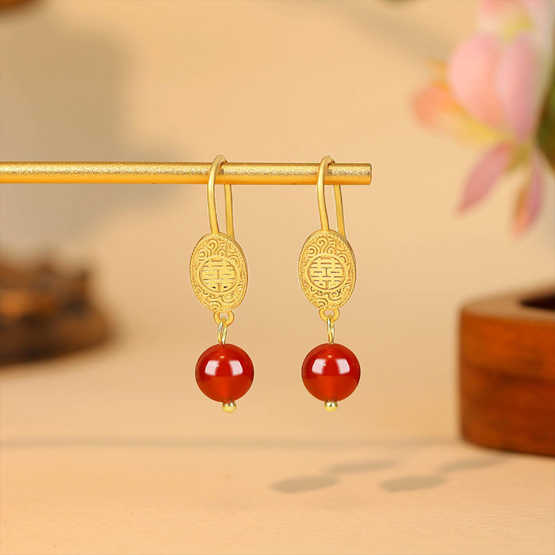 Pendientes de cuentas de jade  - Earrings reseña y precio