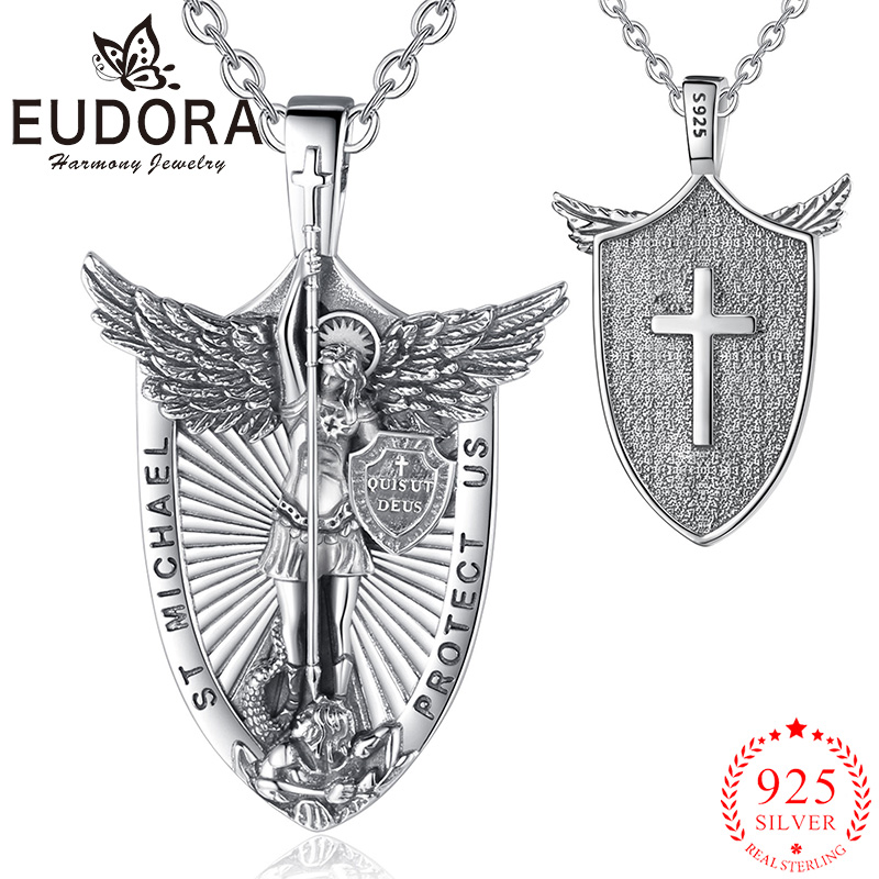Eudora-collar de Plata de Ley  - 925 Sterling Silver Chain Necklace Men reseña y precio