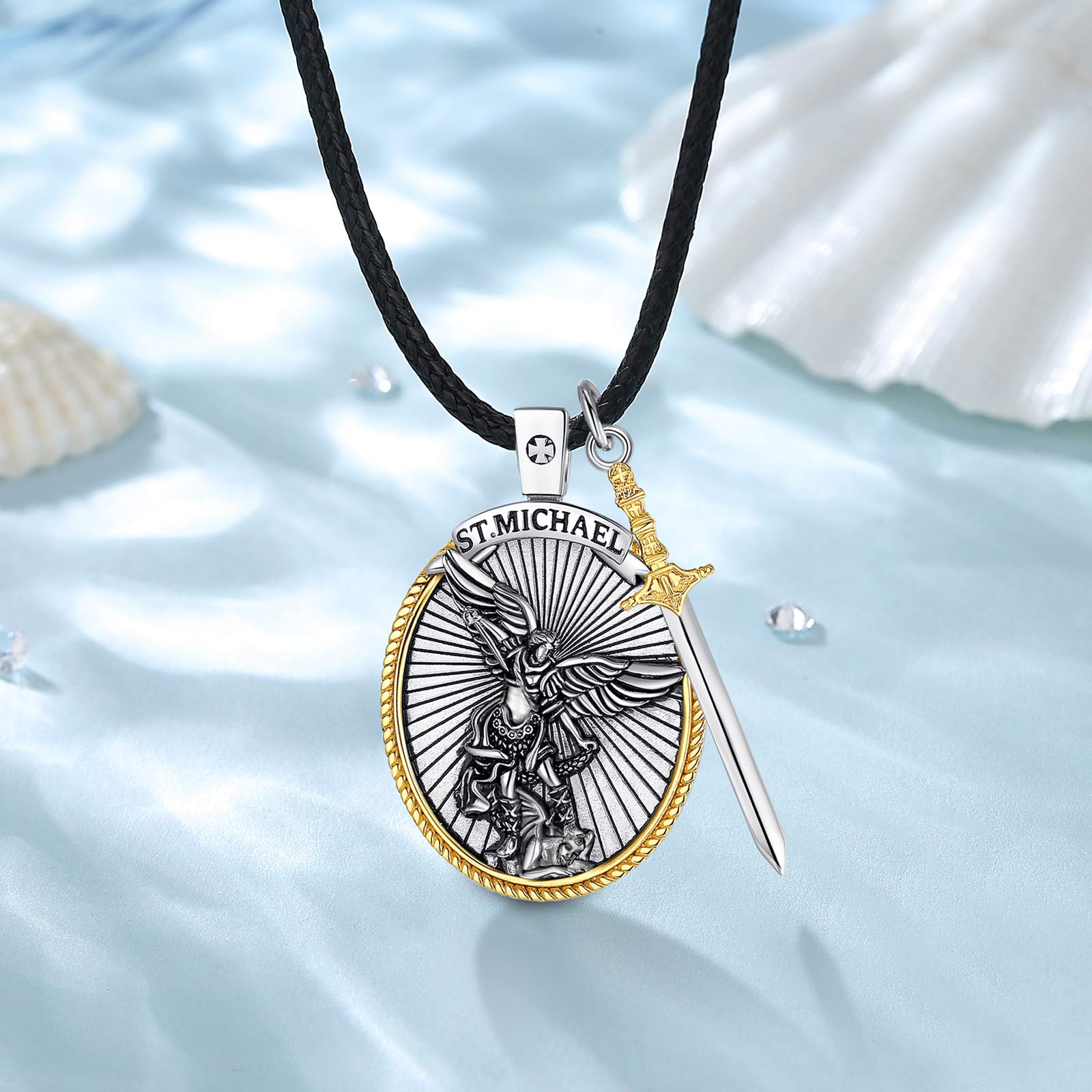 Eudora-collar de Plata de Ley  - 925 Sterling Silver Chain Necklace Men reseña y precio