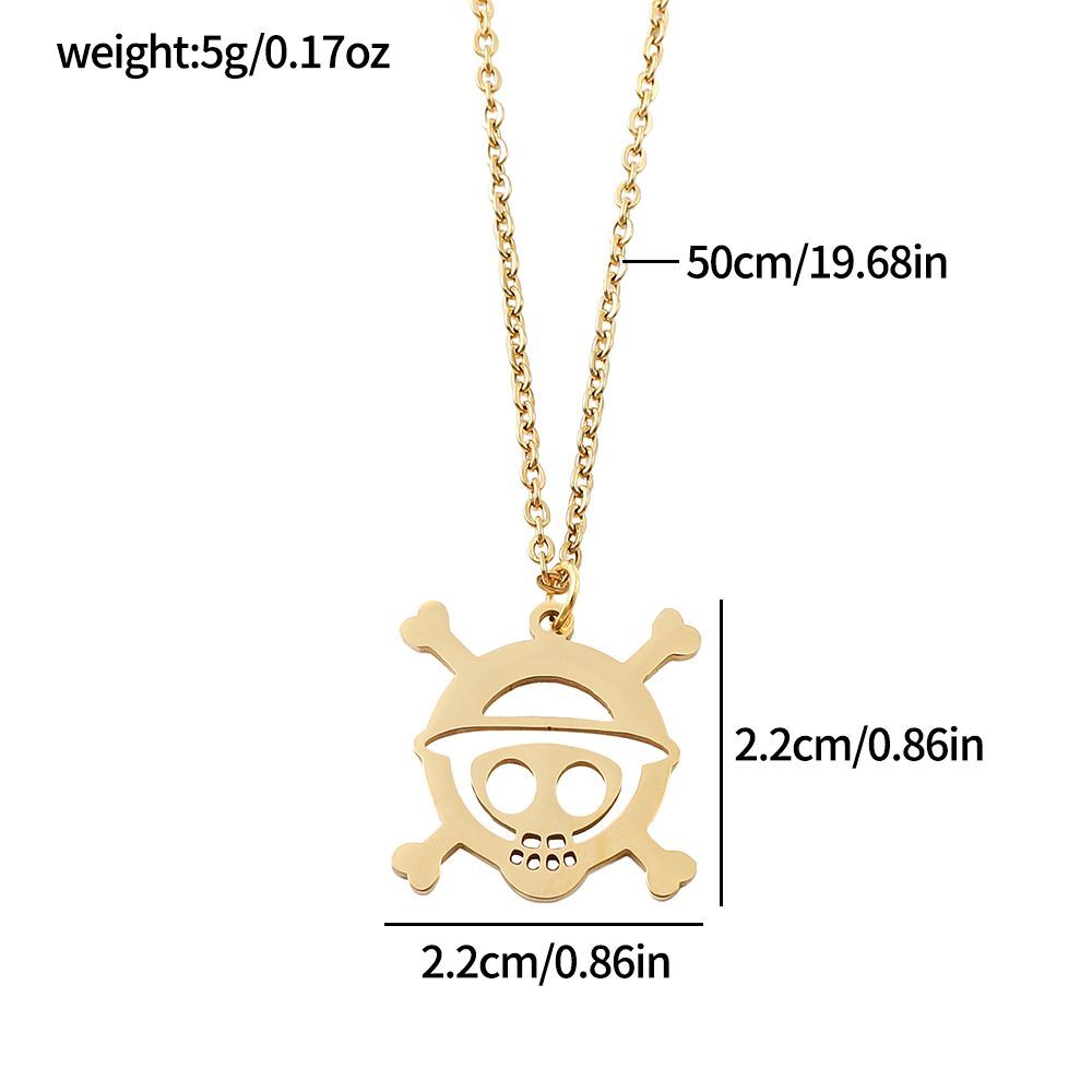 Collar con Colgante Hueco de A - Anime Pendant Necklace reseña y precio