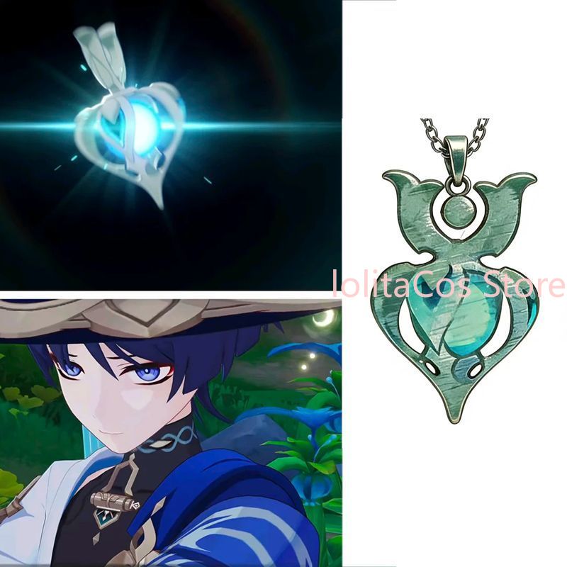 Collar de Metal con Colgante d - Anime Pendant Necklace reseña y precio