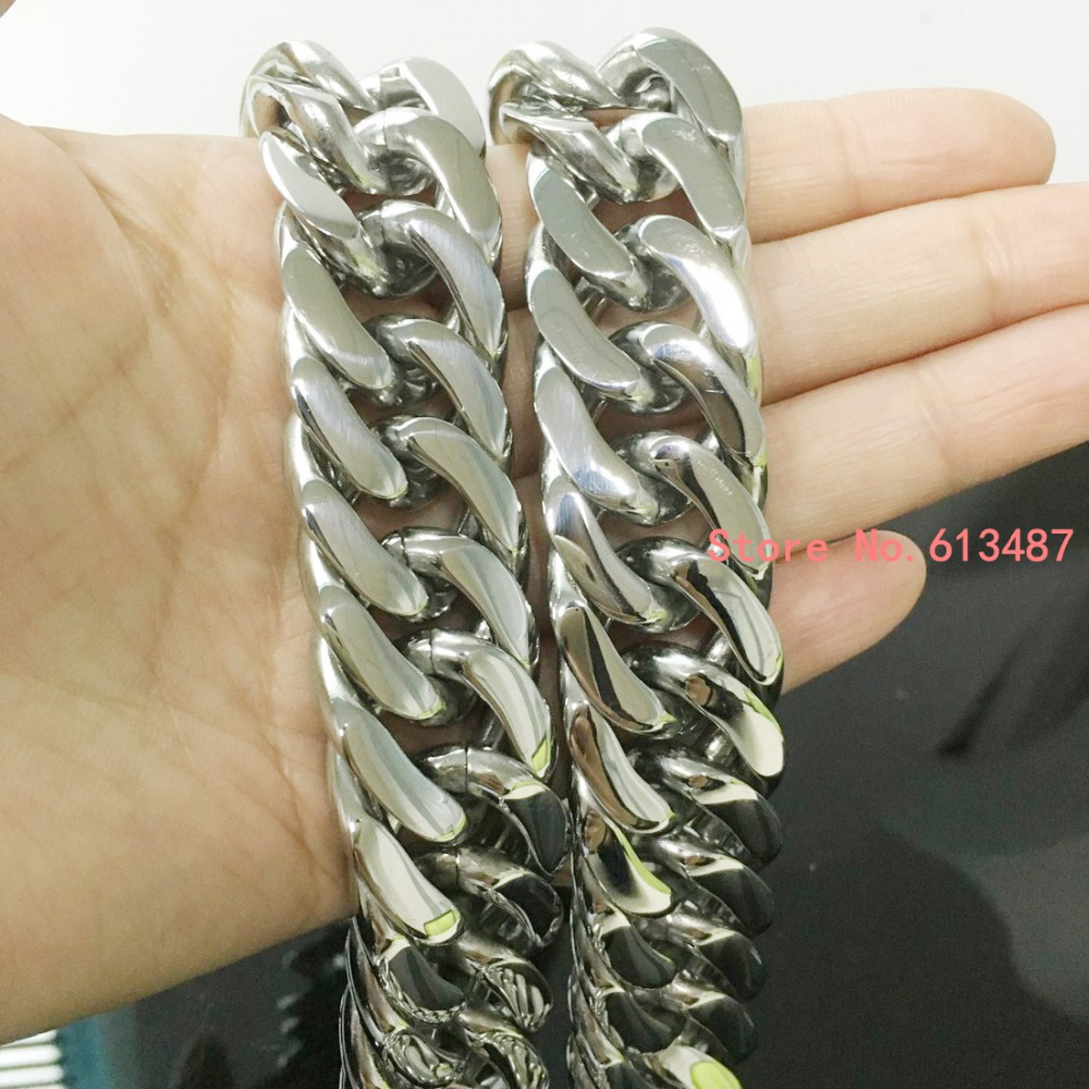 Collar de cadena cubana de 24  - Cuban Link Chain 12Mm reseña y precio