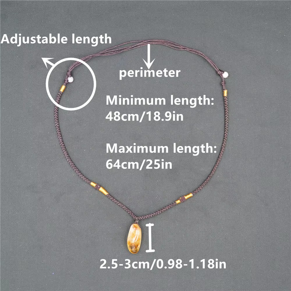 3 colgantes de cristal de citr - Crystal Pendant Necklace Natural Stone reseña y precio
