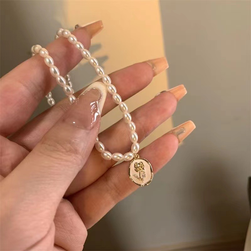Gargantilla de perlas barrocas - Pearl Choker Necklace Vintage reseña y precio