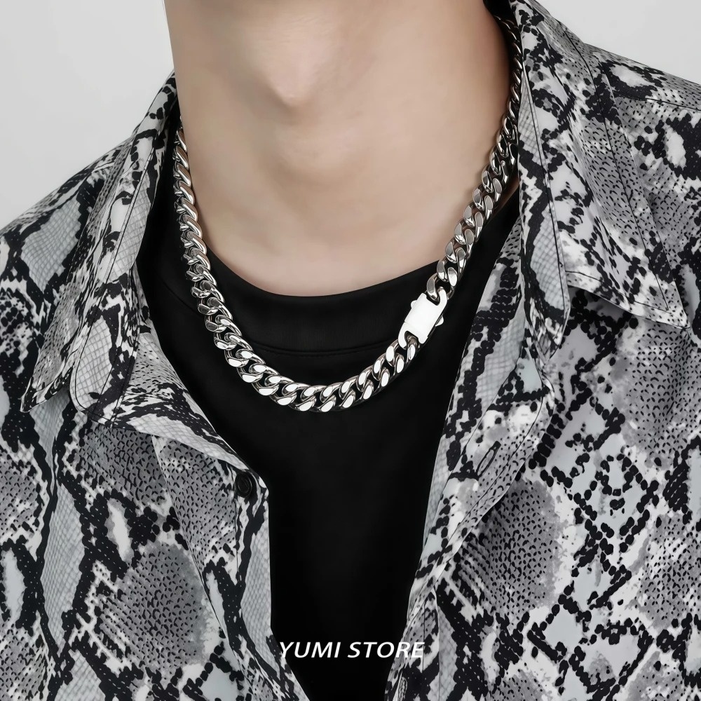 Collar de Acero de Titanio Est - Cuban Link Chain 12Mm reseña y precio