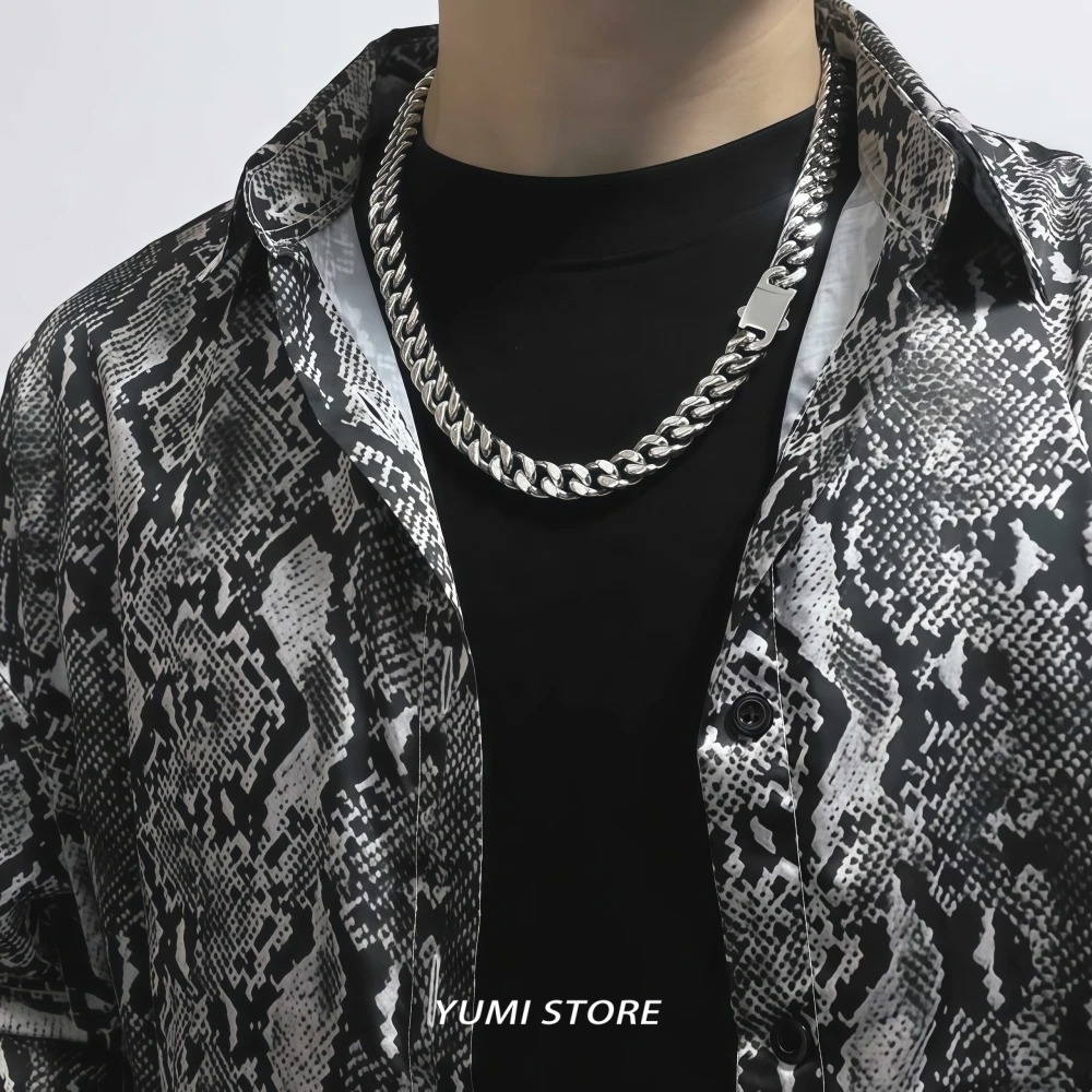 Collar de Acero de Titanio Est - Cuban Link Chain 12Mm reseña y precio